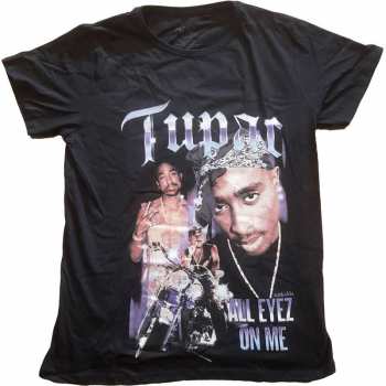 Merch Tupac: Női Póló All Eyez Blue Homage