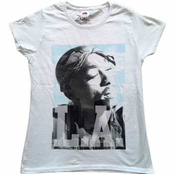 Merch Tupac: Női Póló La Skyline 