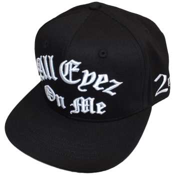 Merch Tupac: Tupac Unisex Snapback Cap: All Eyez On Me (black)