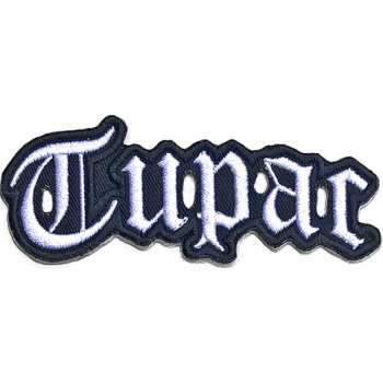 Merch Tupac: Felvarró Cut-out Logo Tupac