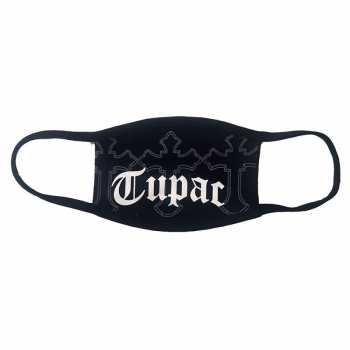 Merch Tupac: Maszk Logo Tupac & Crosses