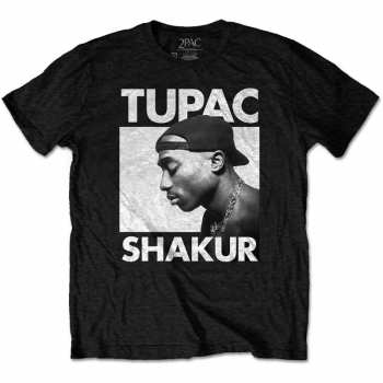 Merch Tupac: Póló Eyes Closed 