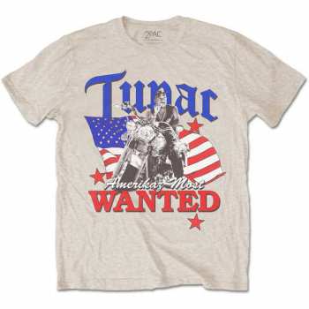Merch Tupac: Póló Most Wanted