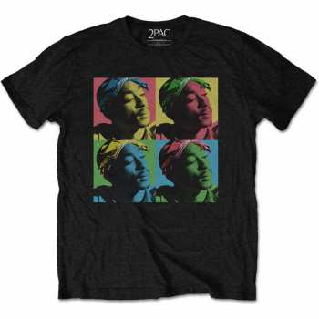 Merch Tupac: Tričko Pop Art  S