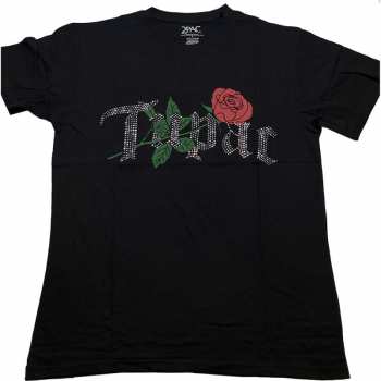 Merch Tupac: Póló Rose Logo Tupac