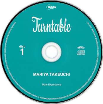 3CD Mariya Takeuchi: Turntable = ターンテーブル DLX | LTD