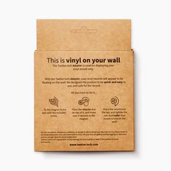 Audiotechnika Twelve Inch Adapter Vinyl Wall display