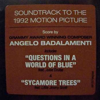 LP Angelo Badalamenti: Twin Peaks - Fire Walk With Me (Music From The Motion Picture Soundtrack)