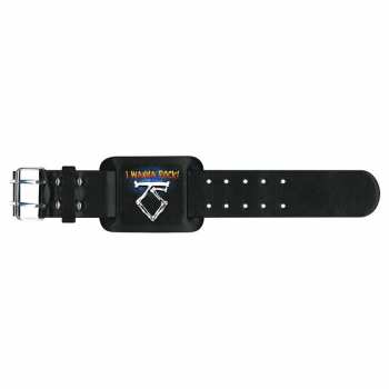 Merch Twisted Sister: Bőr karkötő I Wanna Rock!