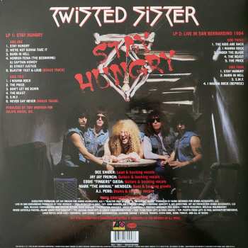 2LP Twisted Sister: Stay Hungry CLR