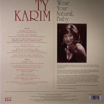 LP Ty Karim: Wear Your Natural, Baby CLR