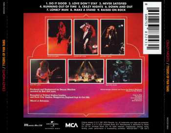 CD Tygers Of Pan Tang: Crazy Nights