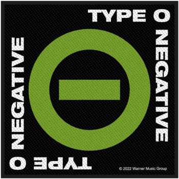 Merch Type O Negative: Felvarró Negative Symbol
