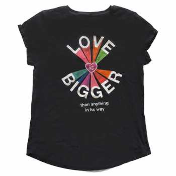 Merch U2: Női Babydoll Póló Love Is Bigger
