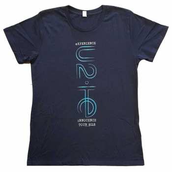 Merch U2: Női Póló I+e 2018 Tour Dates
