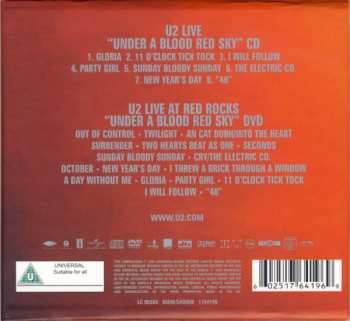CD/DVD/Dobozkészlet U2: Under A Blood Red Sky (Live)