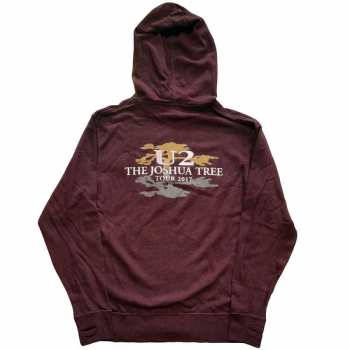 Merch U2: Mikina Se Zipem Joshua Tree 2017 S