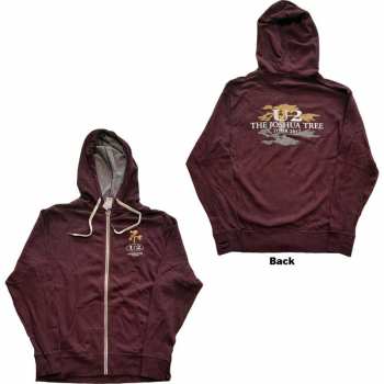 Merch U2: Mikina Se Zipem Joshua Tree 2017 S