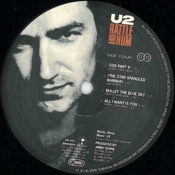 2LP U2: Rattle And Hum