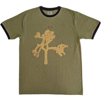 Merch U2: Ringer Póló Joshua Tree Europe 1987.