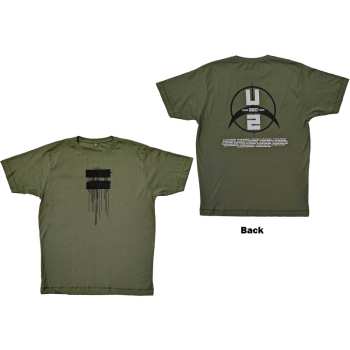 Merch U2: U2 Unisex T-shirt: 360 Degree Tour 2009 Drip (back Print & Ex-tour) (medium) M