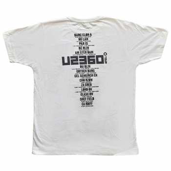 Merch U2: Tričko 360 Degree Tour 2009 Stand Up To Rock Stars M