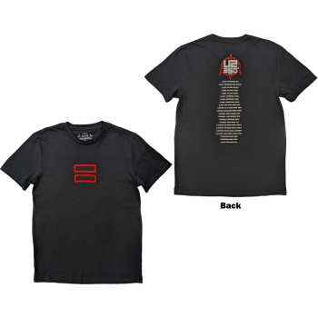 Merch U2: U2 Unisex T-shirt: 360 Degree Tour 2010 Equals (back Print & Ex-tour) (medium) M