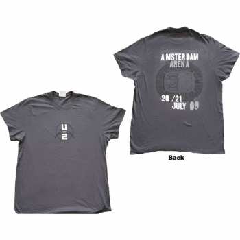 Merch U2: Tričko 360 Degree Tour Amsterdam 2009 M