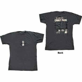 Merch U2: Tričko 360 Degree Tour Croke Park 2009 S