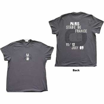 Merch U2: Tričko 360 Degree Tour Paris 2009 M
