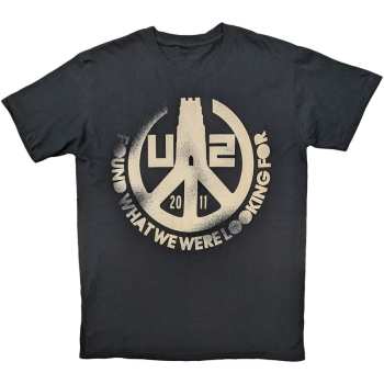 Merch U2: Póló Found What We Were Looking For 2011