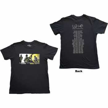 Merch U2: Tričko I+e Tour 2015 Band Silhouettes M