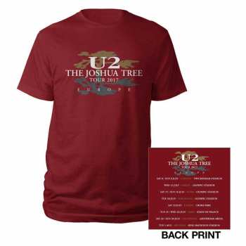 Merch U2: Póló Joshua Tree 2017