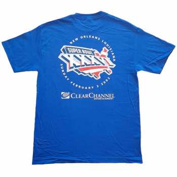 Merch U2: Tričko Superbowl Xxxvi M