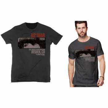 Merch U2: Póló War Red Rocks 