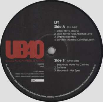 2LP Ali Campbell: Unprecedented