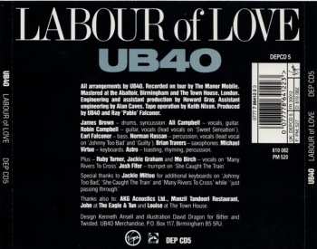 CD UB40: Labour Of Love