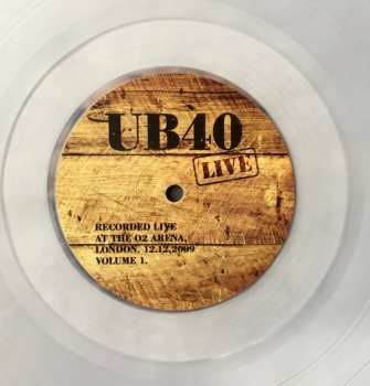 2LP UB40: Live At The O2 Arena London. 12.12.2009 Volume 1 CLR | LTD