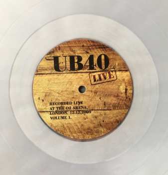 2LP UB40: Live At The O2 Arena London. 12.12.2009 Volume 1 CLR | LTD