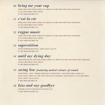 2CD UB40: The Best Of UB40 - Volumes 1 & 2