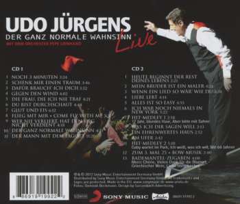 2CD Udo Jürgens: Der Ganz Normale Wahnsinn - Live