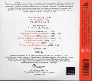 CD Stephen Clarke: Pythagoras Tree - Works For Piano