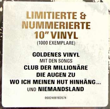 EP Udo Lindenberg: Club Der Millionäre CLR | LTD | NUM