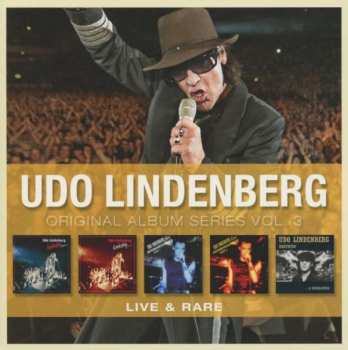 5CD/Dobozkészlet Udo Lindenberg: Original Album Series Vol. 3 - Live & Rare