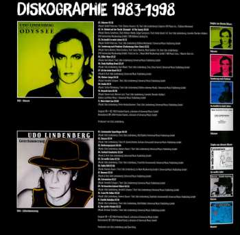 20CD/DVD/Dobozkészlet Udo Lindenberg: Das Vermächtnis Der Nachtigall 1983-1998 DLX | LTD | NUM