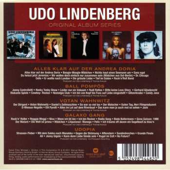 5CD/Dobozkészlet Udo Lindenberg: Original Album Series