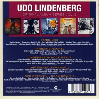 5CD/Dobozkészlet Udo Lindenberg: Original Album Series Vol. 2