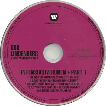 5CD/Dobozkészlet Udo Lindenberg: Original Album Series Vol. 3 - Live & Rare