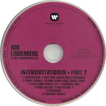 5CD/Dobozkészlet Udo Lindenberg: Original Album Series Vol. 3 - Live & Rare