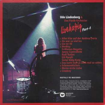 5CD/Dobozkészlet Udo Lindenberg: Original Album Series Vol. 3 - Live & Rare